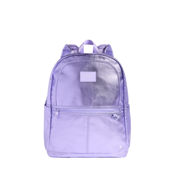 State Bags State Bags: Kane Double Lg Backpack- Lilac