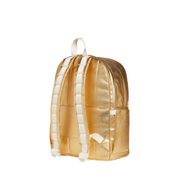 State Bags State Bags: Kane Double Zip Large- Gold