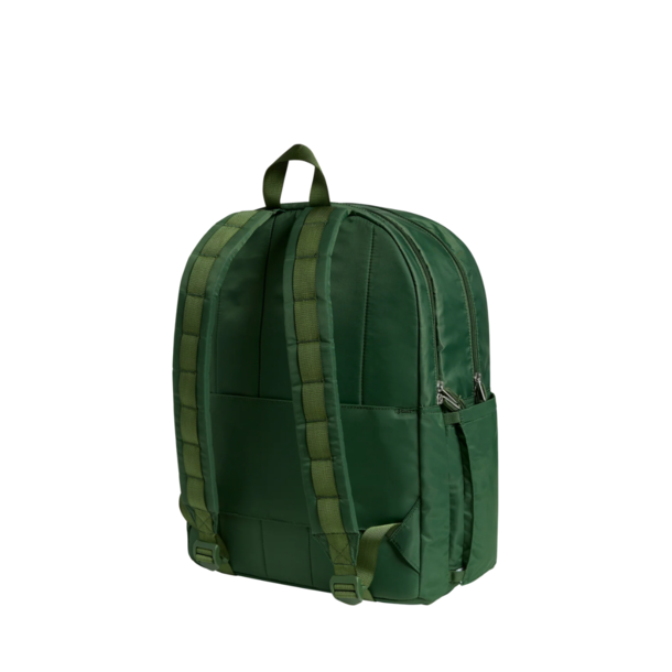 State Bags State Bags: Kane Double Lg Backpack- Olive Chevron