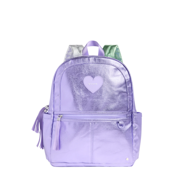 State Bags State Bags: Kane Double Backpack- Lilac