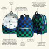 State Bags State Bags: Kane Double Backpack- Blue Gradient Diagonal