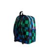 State Bags State Bags: Kane Double Backpack- Blue Checkerboard