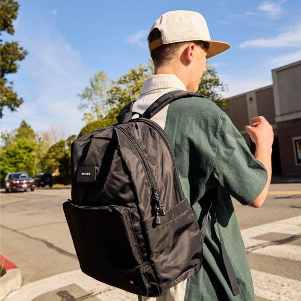 State Bags State Bags: Reed Backpack- Black