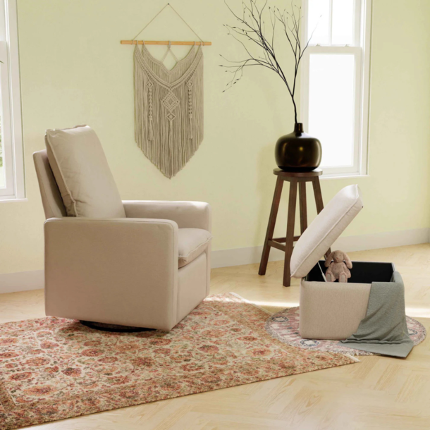 Million Dollar Baby MDB: Cali Storage Ottoman - Beach