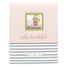 Pearhead Baby Book: Hello Beautiful - Pink