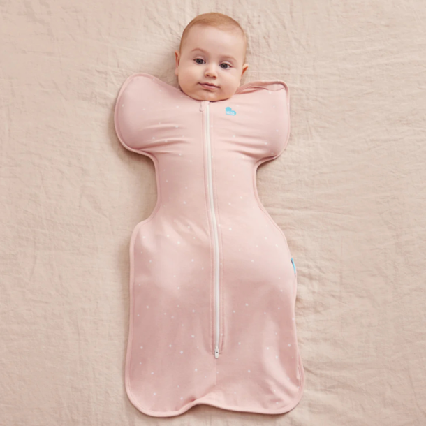 Love to Dream LTD: Swaddle Up Original- Lt Pink Star
