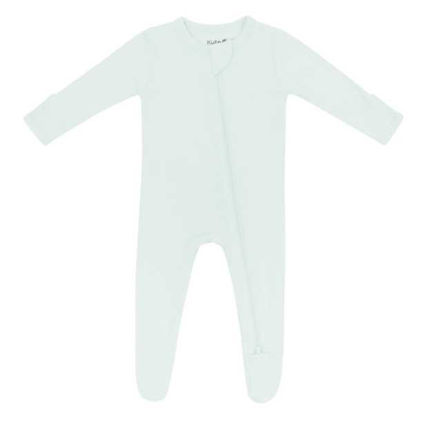Kyte Clothing Kyte: Zipper Footie - Dew