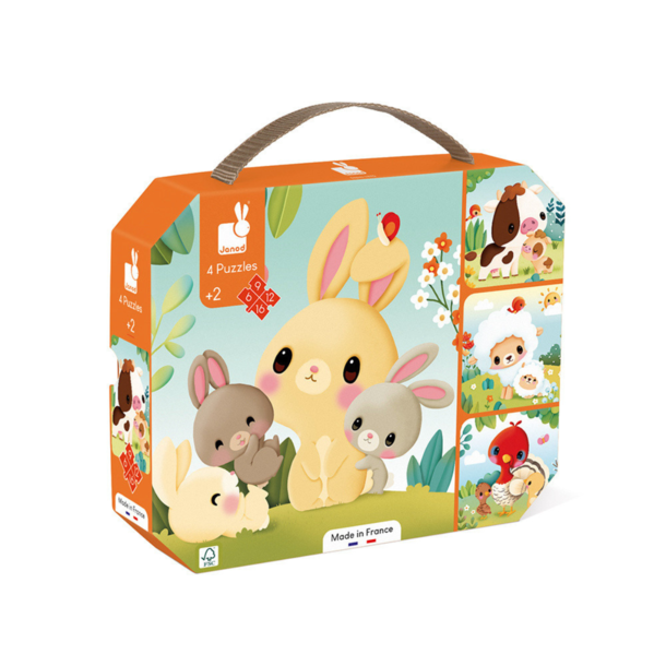 Janod Janod: Animal Progressive Puzzles