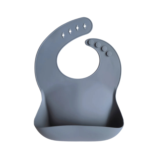Mushie Mushie: Silicone Bib - Solid