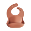 Mushie Mushie: Silicone Bib - Solid