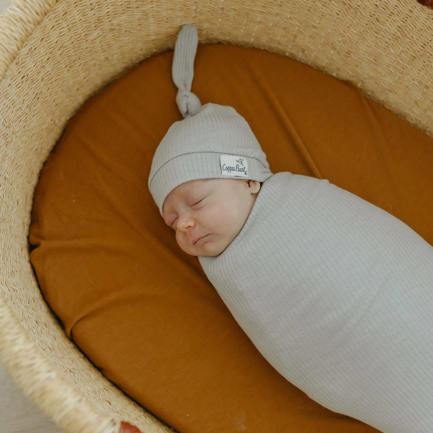 Copper Pearl Copper Pearl: Top Knot Hat - Ash (NB-4M)