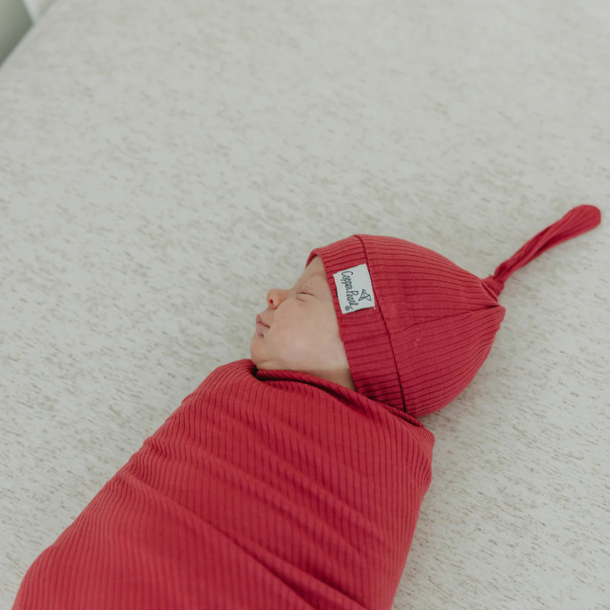 Copper Pearl Copper Pearl: Top Knot Hat - Berry (NB-4M)