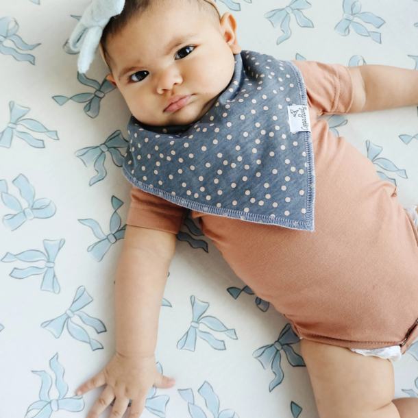 Copper Pearl Copper Pearl: Bandana Bib 4pk - Gemma (Tan)
