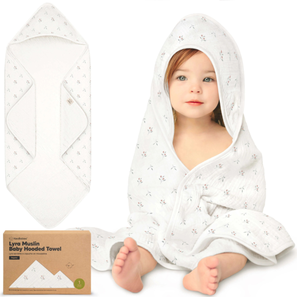 KeaBabies Keababies Muslin Hooded Towel -