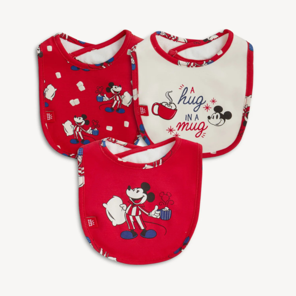 Magnificient Baby Magnetic Me: Bib 3pk - Red Cocoa Club