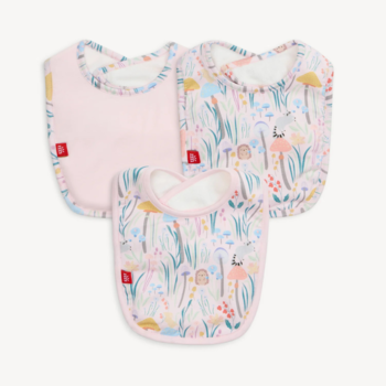 Magnificient Baby Magnetic Me: Bib 3pk - Shroom & Bloom