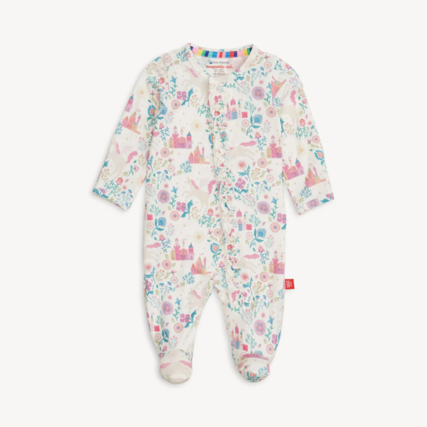 Magnificient Baby Magnetic Me: Magnetic Footie - Tail Of Magic w/ Ruffle