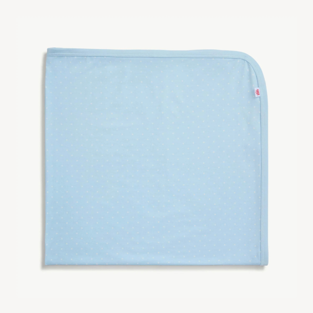 Magnificient Baby Magnetic Me: Baby Blanket - Pin Dot Blue