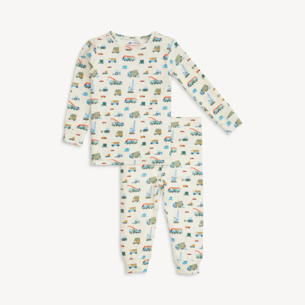 Magnificient Baby Magnetic Me: Long Slv. PJ Set - Dumps Like A Truck