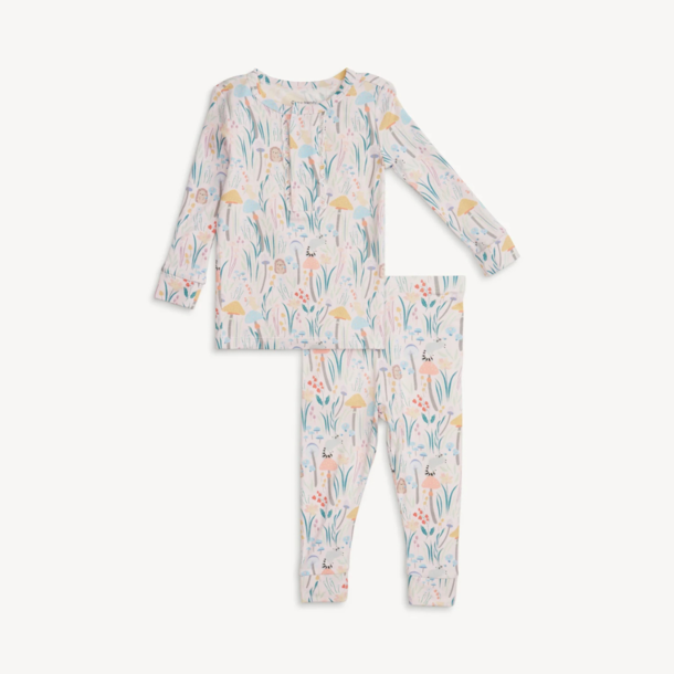 Magnificient Baby Magnetic Me: Long Slv. PJ Set - Shroom & Bloom