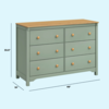 Million Dollar Baby MDB: Davinci Shea 6-Drawer Dresser