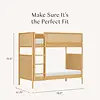Million Dollar Baby MDB: Bondi Convertible Bunk Bed -