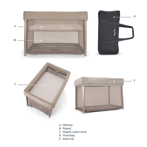 Nuna Nuna: Paal Portable Crib