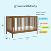 Million Dollar Baby MDB: Birdie 3 in 1 Convertible Crib