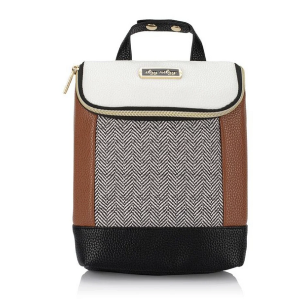 Itzy Ritzy Itzy Ritzy: Insulated Bottle Bag - Chill Like A Boss: Coffee & Cream