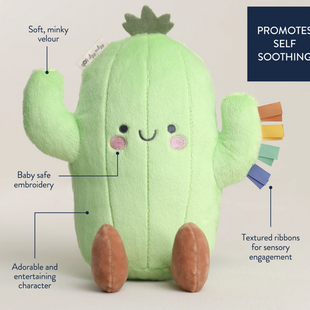 Itzy Ritzy Itzy Ritzy: Plush Cactus