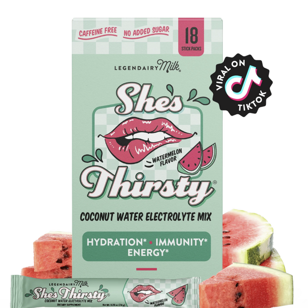 Legendairy Milk Legendairy Milk: Coconut Water Electrolyte Mix - Watermelon