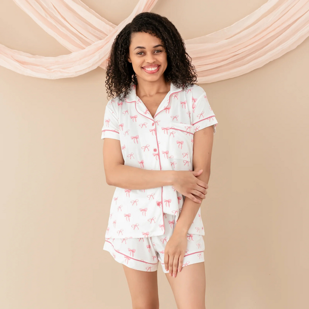 Kyte Clothing Kyte Women's Short Sleeve PJ Set - Bow