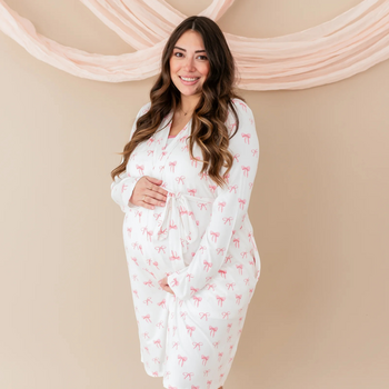 Kyte Clothing Kyte: Women's Lounge Robe - Bow