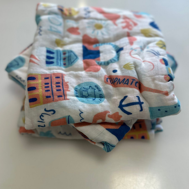 Bermuda Deluxe Bamboo Swaddle Blanket