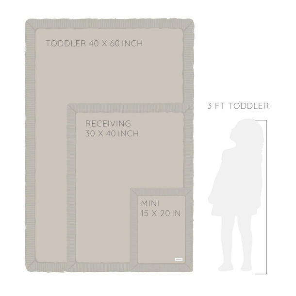 Saranoni Saranoni: Bamboni Double-Layer Receiving Blankets (30"x40")