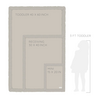 Saranoni Saranoni: Bamboni Double-Layer Mini Blanket (15"x20") -
