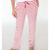 Rufflebutts Rufflebutts: Adult PJ Pants - Red & White Stripe