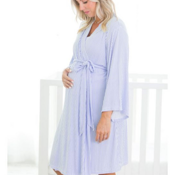 Rufflebutts Rufflebutts: Women's Maternity Robe (One Size)