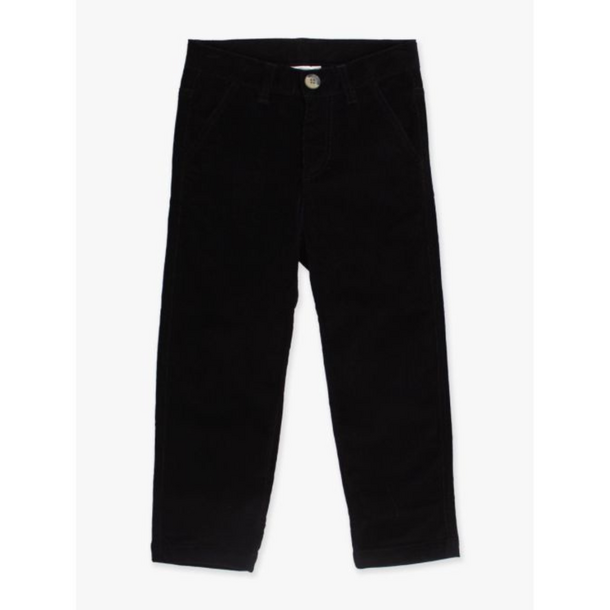 Rufflebutts Rufflebutts: Black Corduroy Pants -