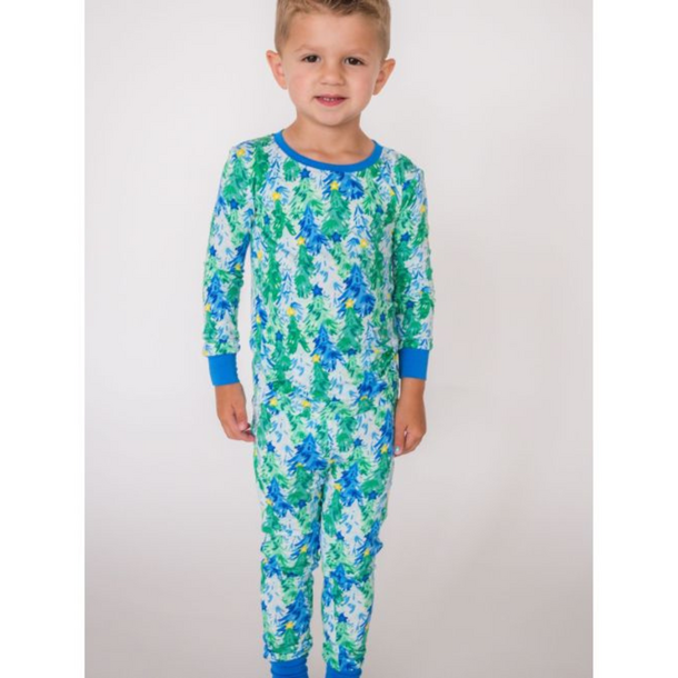 Rufflebutts Rufflebutts: Toddler PJ Blue Jolly Grove