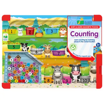 University Games UG: Sort & Learn Mag. Puzzle - Counting Farm University Games UG: Sort & Learn Mag. Puzzle - Counting Farm