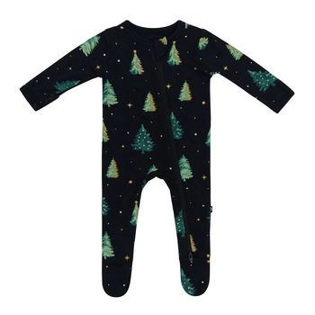 Kyte Clothing Kyte: Zipper Footie - Twinkle Tree