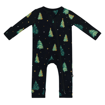 Kyte Clothing Kyte: Zipper Romper - Twinkle Tree