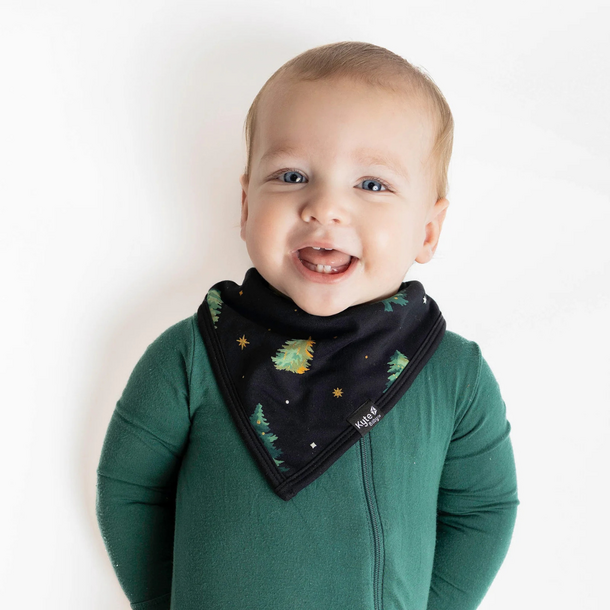 Kyte Clothing Kyte: Bandana Bib - Twinkle Tree