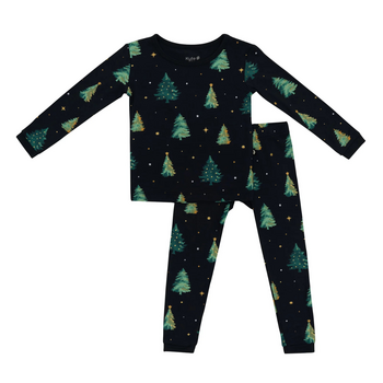 Kyte Clothing Kyte: Toddler Long-Sleeve PJ Set - Twinkle Tree