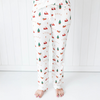 Kyte Clothing Kyte: Women's Lounge Pants  - Santa Sleigh