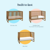 Million Dollar Baby MDB: Hunter 3 in 1 Convertible Crib