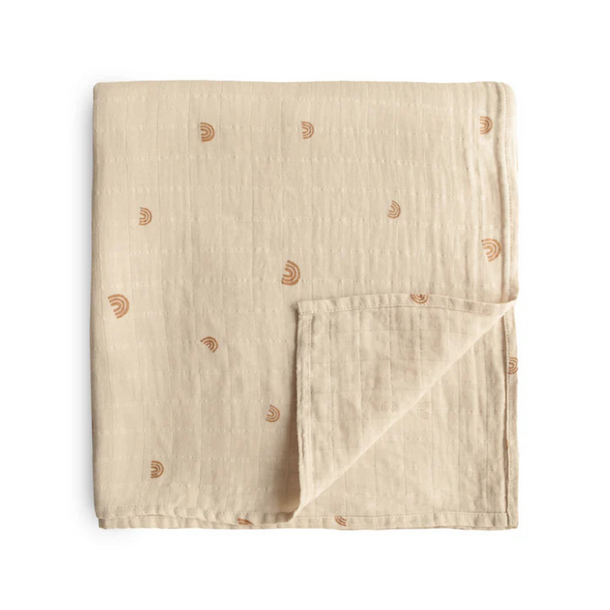 Mushie Mushie: Organic Muslin Swaddle -
