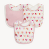 Magnificient Baby Magnetic Me: Bib 3 pk- Pink XOXO