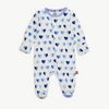 Magnificient Baby Magnetic Me: Footie - Blue XOXO